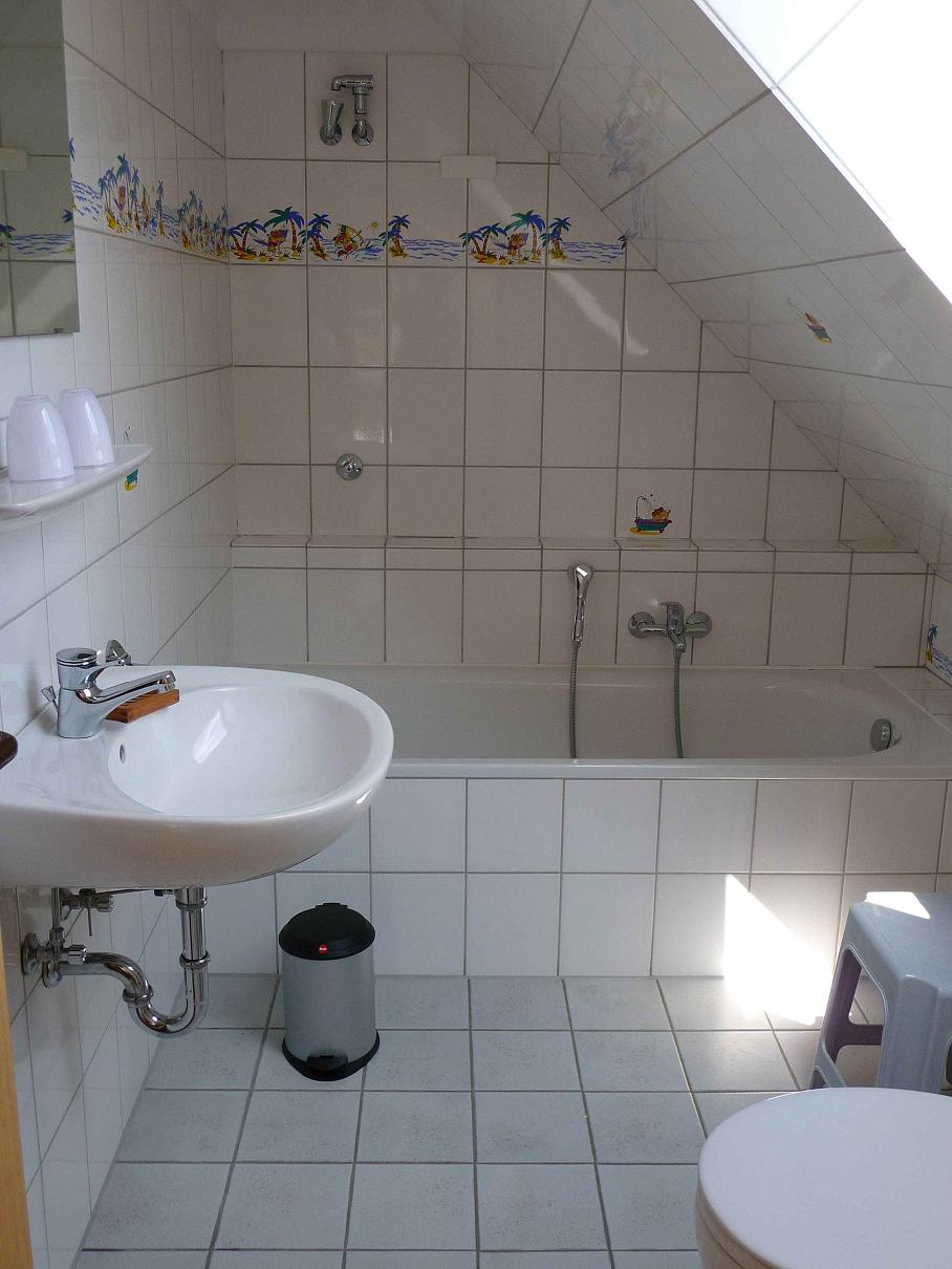 Bad Waschbecken Toilette Ferienhaus Ferienwohnung
